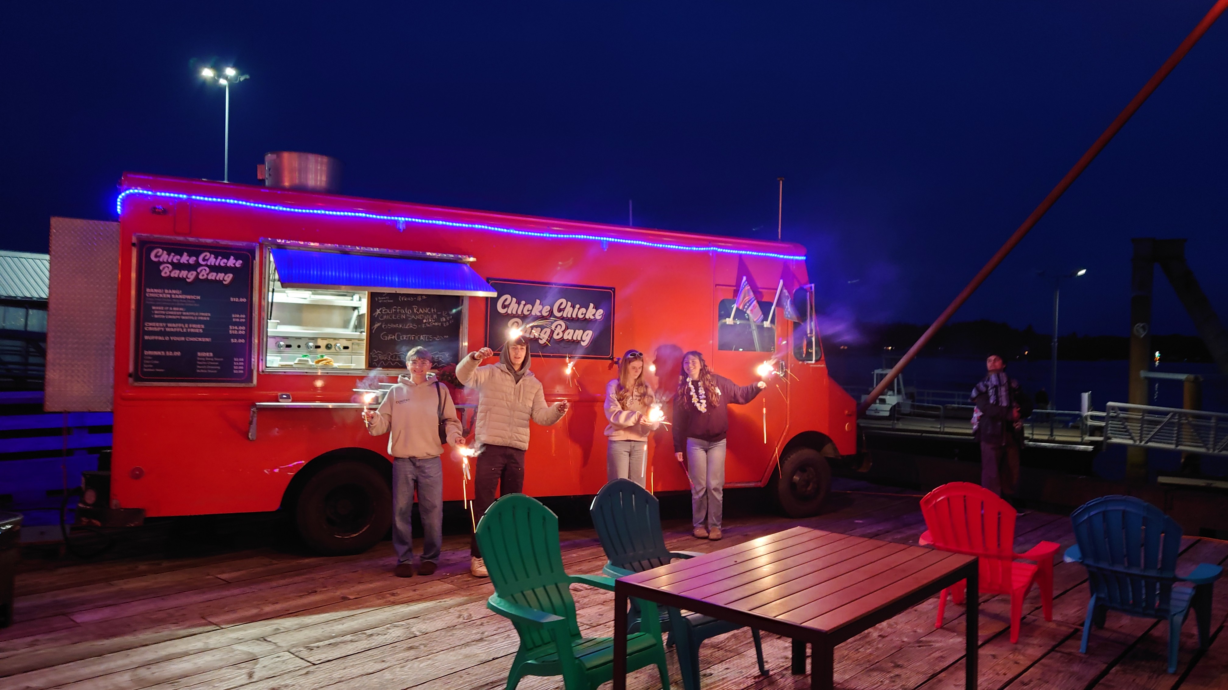 Best place to eat in Ketchikan – Chicke Chicke Bang Bang Food Truck